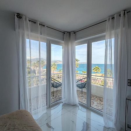 Beach Front, Superbe Appartement Pour 4 Personnes Nice Exteriör bild